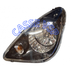 Phare à fond noir côté...